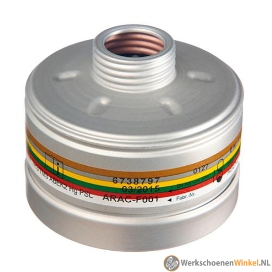 Afbeelding van  Dräger X-plore RD40 combinatiefilter met A2B2E2K2HgP3 bescherming