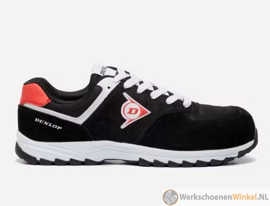 Afbeelding van Lichte werksneaker Dunlop Flying Arrow S3 SRC hittebestendig (472 gram) - zwart