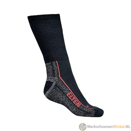 Afbeelding van Antistatische Elten Perfect Fit Coolmax werksokken (ESD) - zwart