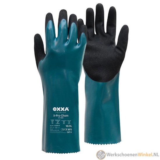 Oxxa 51-900 X-Pro-Chem zwart/groen