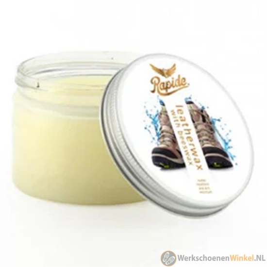 Rapide Lederwas Naturel, pot 150 ml