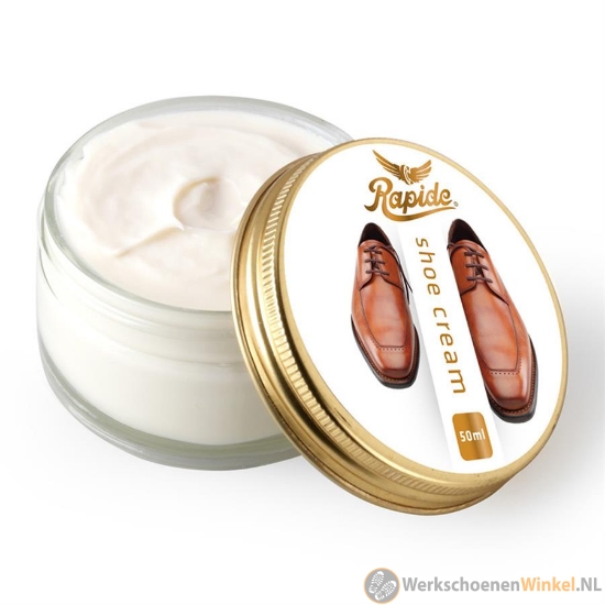 Rapide Schoencrème Blank, pot 50 ml