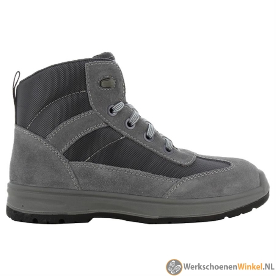 Afbeelding van Safety Jogger BOTANIC S1P donkergrijs ladder-grip schoen