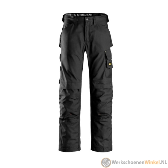 Afbeelding van Snickers professionele werkbroek van slijtvast Canvas Plus materiaal (Cordura verstevigde knieën)