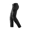 Afbeelding van Snickers AllroundWork werkbroek khaki met ergonomische pasvorm - zwart