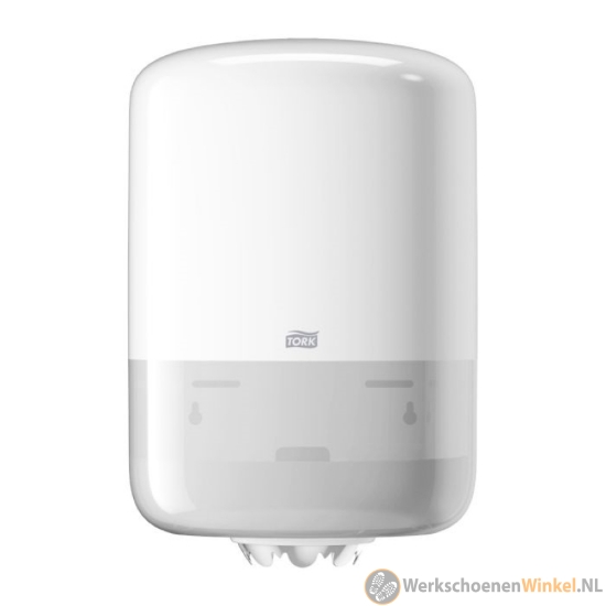 Afbeelding van Tork centerfeed poetspapier dispenser met hoge capaciteit (snel & efficiënt) - wit