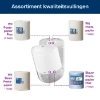 Afbeelding van Tork centerfeed poetspapier dispenser met hoge capaciteit (snel & efficiënt) - wit