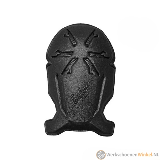 Afbeelding van Voorgevormde Snickers kniebeschermers van duurzaam EVA-materiaal - zwart/geel