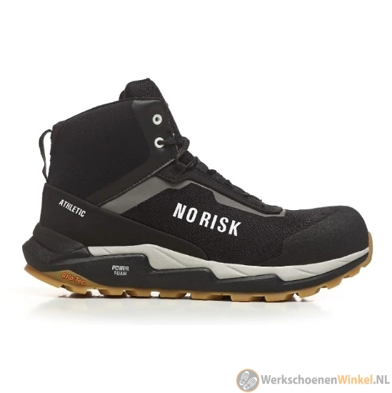 Afbeelding van Sportieve werkschoenen Norisk Athletic Mid S3L met Puma Textile bovenwerk (slijtvast) - Kleur Zwart